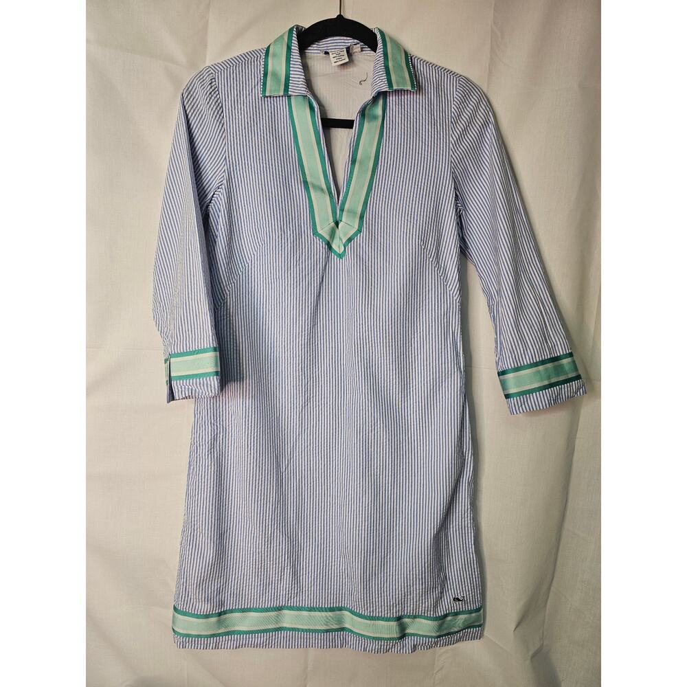Vineyard Vines Women's Seersucker Dress size 0